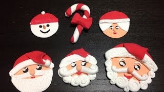 聖誕老人輕黏土製作
