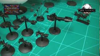 Battle Fleet Gothic Armada build ~ Forgeworld, planets, asteroids ~ Blood Angels Part 2