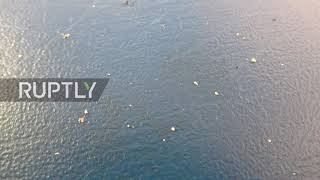 Turkey: Ash from nearby wildfires falling from sky in Canakkale