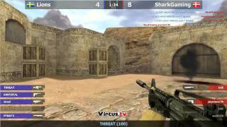 Lions vs SharkGaming @ de_dust2 - TECHLABS CUP RU 2012