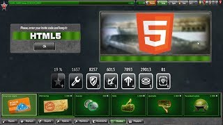 ТАНКИ ОНЛАЙН! - ТЕСТИРОВАНИЕ HTML5 НА ОСНОВНЫХ СЕРВЕРАХ! НЕ ТЕСТОВЫЙ СЕРВЕР!