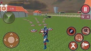 ► Super Captan Flying Robot,Super Grand Hulk Hero,Vampire Simulator