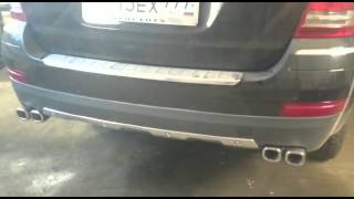 Прямоточный выхлоп Mercedes GL55