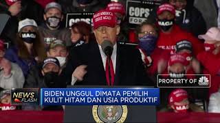 Jelang Pilpres AS, Joe Biden Unggul 10% atas Trump