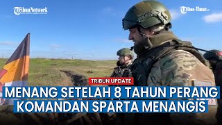 Menang Setelah 8 Tahun Perang Lawan Pasukan Ukraina, Batalyon Sparta Kibarkan Bendera
