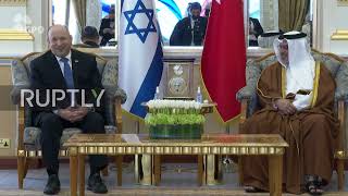 Bahrain: 'Cousins getting together' - Israeli PM meets Crown Prince in first official visit