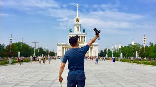 Киев - Москва. Транспорт, таможня, комфорт. Мотивация снимать видео. Блогер за 21 день | #21