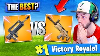 *NEW* LEGENDARY BURST vs LEGENDARY SCAR - Which is BEST? -  Fortnite: Battle Royale!