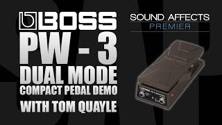 Boss PW-3 Compact Dual Wah Pedal Demo Review