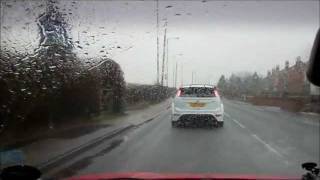 DRIVING TO WORK in UK rainy DICKERED weather! CAR VLOG. DRIVING VIDEO.