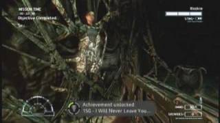 Aliens Vs Predator 2010 (3) Marine Walkthrough mission 4 part 2 HD