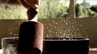 Water Dancing (Amazing Tibetan Bowl water Dance)