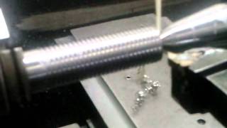 fabricando parafuso em aço 4140