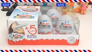 Airbus Airplane kinder Joy kinder chocolate Surprise Eggs Toy Unboxing Review