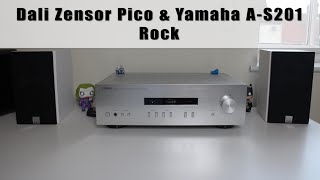 Dali Zensor Pico & Yamaha AS201 - sound test (Rock)