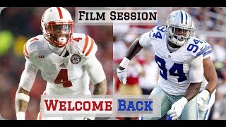 NFL Film Session || Randy Gregory Returns From Suspension || Dallas Cowboys