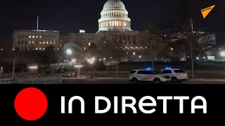 Washington dopo gli scontri e l’assalto del Campidoglio