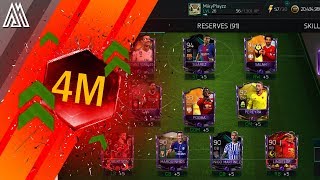 4+mill coins squad upgrade!!!! - FIFA Mobile