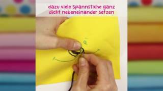 Quick Tip – Sticken mit dem Plattstich