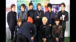 110925 Super Junior at CCTV CJK Friendship Concert Behind the Scenes