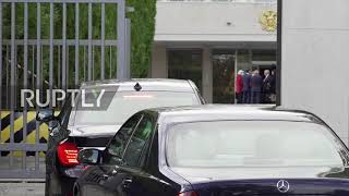 Russian, Turkish, and Iranian officials meet in Geneva to for Syrian constitutional talks