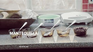 Cómo hacer mantequilla de maní (crema de cacahuate)