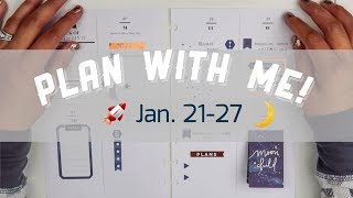 Plan With Me! | Moon Theme | Jan 21-27