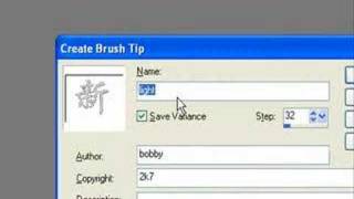 Installing brushes from image file on psp9