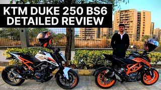 KTM Duke 250 BS6 Detailed Review | BS6 VS BS4