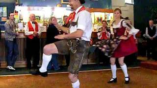German Bavarian Schuhplattler Knee dance,Slap Dance