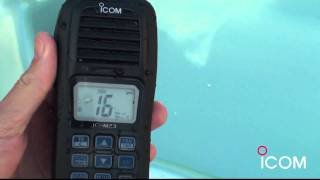 Nouvelle VHF Marine ICOM : IC-M23