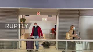 France: Passengers disembark Kiev flight as nationals told to leave Ukraine