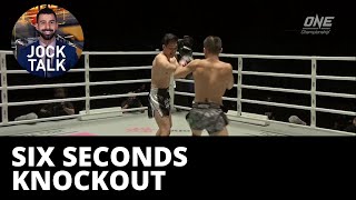 WATCH: Fighter makes history with six-second KO!