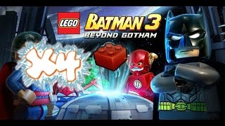 LEGO BATMAN 3 BEYOND GOTHAM X4 RED BRICK LOCATION