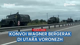 Wagner Temukan Truk yang Hancur di Sekitaran Jalan Voronezh