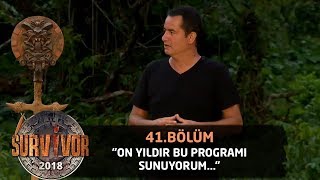 Acun Ilıcalı şaşkınlığını gizleyemedi!| 41.Bölüm | Survivor 2018