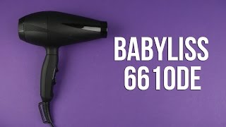 Распаковка BABYLISS 6610DE