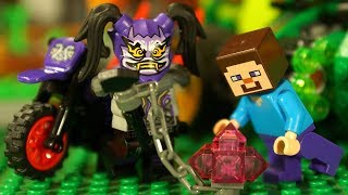 Лего Ниндзяго VS Лего Майнкрафт НУБик Lego Minecraft Animation Мультики для Детей