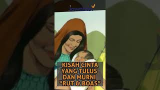 RUT DARI BANGSA KAFIR YANG MENIKAH DENGAN BOAS & ADA DI SILSILAH TUHAN YESUS | #FaktaAlkitab Shorts