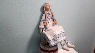 КАК РОЖДАЕТСЯ КУКЛА ТИЛЬДА. Tilda doll