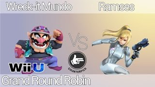 Counterpick 11 | Ramses (Zero Suit Samus) vs Wreck-it Mundo (Wario) | Grand Round Robin