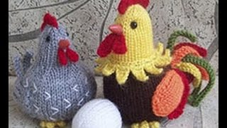 Как связать курочку крючком? Предлагаю подсмотреть идеи у мастериц.