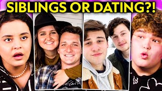 Are They Lovers or Brothers? | Siblings or Dating Challenge - Try Not To Fail | React