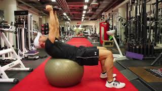 SB Crunch   with added load - GOLF FITNESS