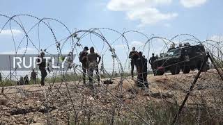 Israel: Border guards install checkpoints in hunt for escaped Palestinian prisoners