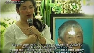 Startalk: Ama ni Regine na si Mang Gerry, inihatid na sa huling hantungan