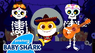 Day of the Dead with Baby Shark | Halloween Shark Family | Holiday Special 
