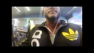 cedric doyon breakfast and training with my little wife
