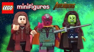 LEGO Avengers Infinity War: Gamora, Vision, and Scarlet Witch [Minifigure Showcase]