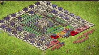 Stronghold Kingdoms- CRIMSON VANGUARD(Kreuzritter Stefan) attacks jerflow